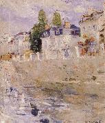 Berthe Morisot The Dock of Buchwu oil painting reproduction